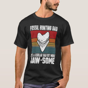 Mens Shark Tooth Hunter For Megalodon Tooth Hunter T-Shirt