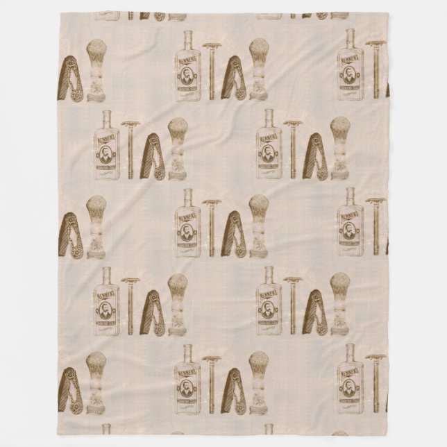 mens shaving blanket (Front)