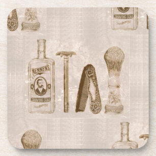 mens shaving coaster