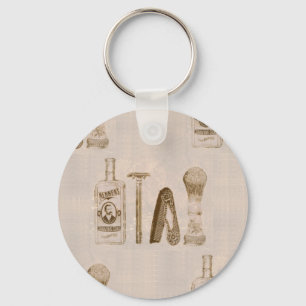 mens shaving key ring
