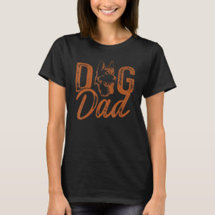 Mens Shepherd Dog Dad German Shepherd T-Shirt