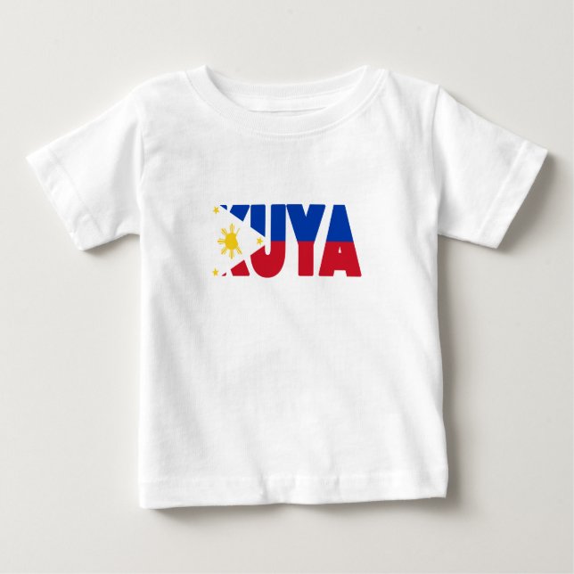 Mens Shirt Big Brother Filipino Kuya Flag (Front)