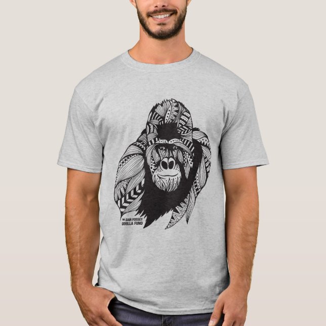 Men's shirt Dian Fossey Gorilla Fund (Front)