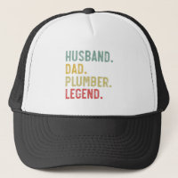 Mens Shirt Husband Dad Plumber Legend Vintage