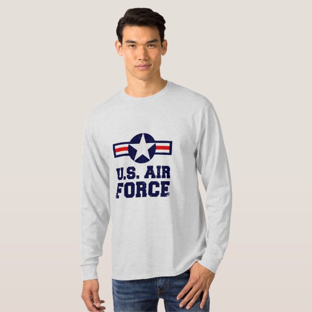Men's Shirt Military Air Force (Front Full)