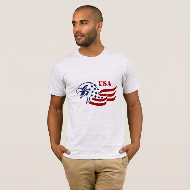 Men's Shirt Military Eagle  (Front Full)