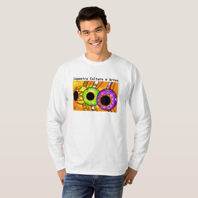 Men's Shirts with Capoeira designs (Front Full)