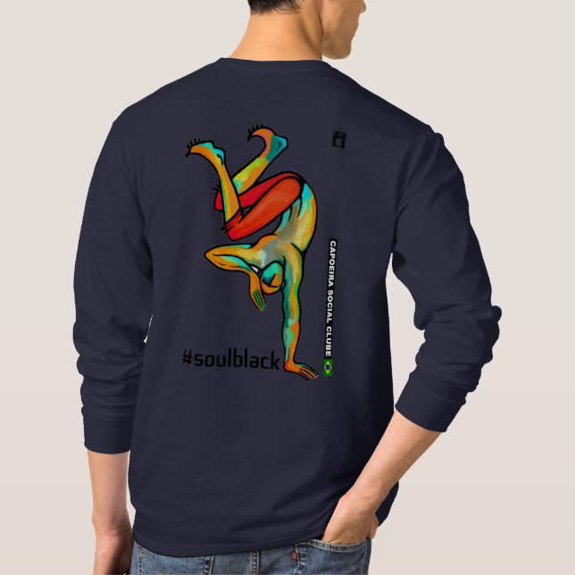 Men's Shirts with Capoeira designs (Back)