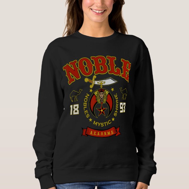 Mens Shriners 1893 Noble of the Mystic Shrine Than Sweatshirt (Front)