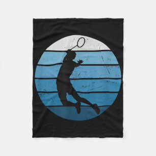 Mens Shuttle Badminton Squash Women  Fleece Blanket