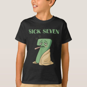 Mens Sick Seven Halloween Costume Design For Hallo T-Shirt