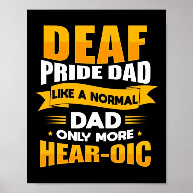 Mens Sign Language Deaf Awareness ASL and Deaf Pri (Front)