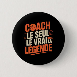 Men's Sketll Coach Humour Sketll Gift Idea Funny A 6 Cm Round Badge