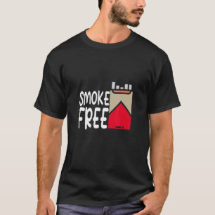 Mens Smoke Free Quit Smoking Non Smoker Nicotine T-Shirt