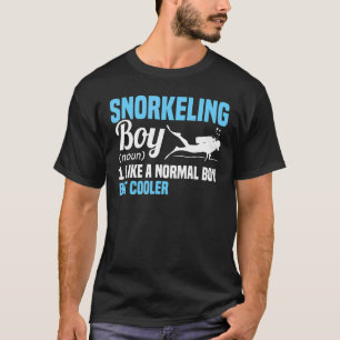 Mens Snorkelling Boy Noun Definition Diver Scuba D T-Shirt