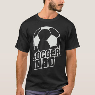 Mens Soccer Dad Family Football Team Player Sport  T-Shirt