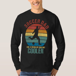 Mens Soccer Dad Vintage Soccer Player Fan Father' T-Shirt