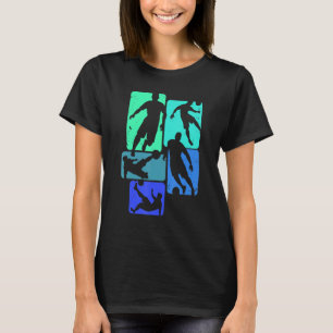 Mens Soccer for Soccer Player Retro Boys Soccer T-Shirt