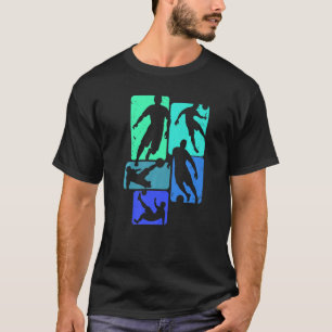Mens Soccer  for Soccer Player Retro Boys Soccer T-Shirt