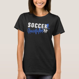 Mens Soccer Grandfather Family Matching Sport Love T-Shirt