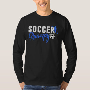 Mens Soccer Grumpy Family Matching Sport Love Fath T-Shirt
