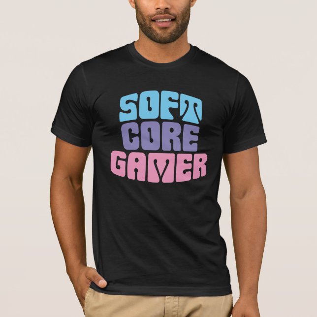 Mens Softcore Gamer T-Shirt (Front)