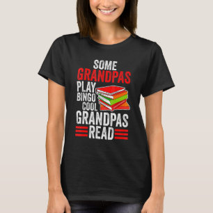 Mens Some Grandpas Knit Cool Grandpas Read Writer T-Shirt