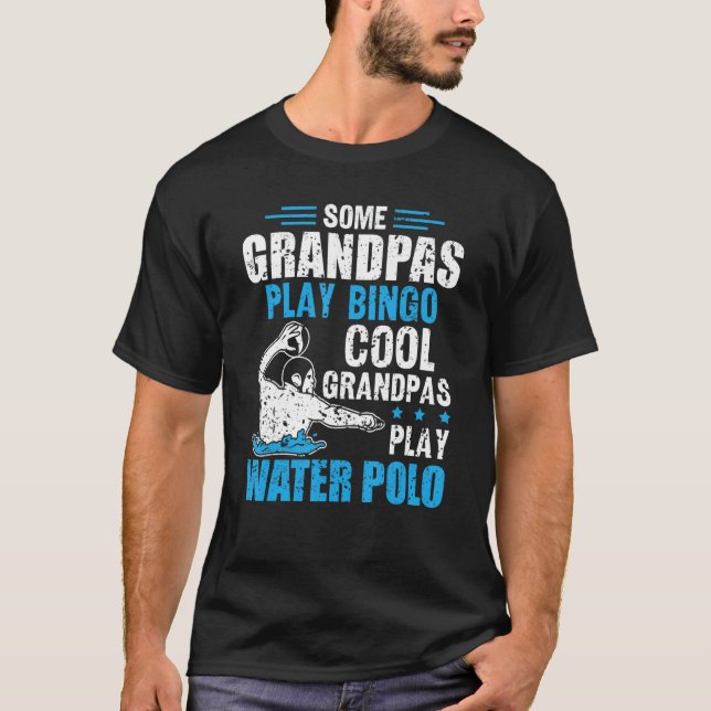 Mens Some Grandpas Play Bingo Cool Grandpas Play W T-Shirt (Front)