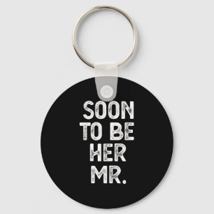 Mens soon to be mr funny future husband key ring