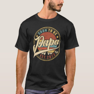 Mens Soon To Be Papa 2023  For New Papa First Time T-Shirt