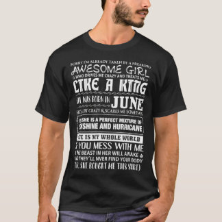 Mens Sorry I'm Already Taken by a Freaking Awesome T-Shirt
