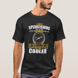 Mens Spearfishing Dad Apparel Freediving Ocean Fo T-Shirt