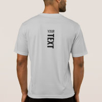 Mens Sport Back Side Design Modern Template