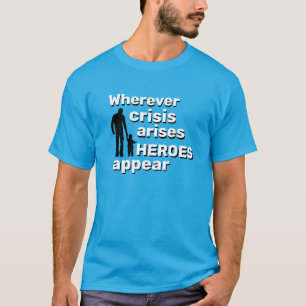 Men's Sportswear Gift HEROES APPEAR T-Shirt