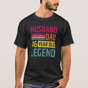 Mens Spouse 46th Birthday Husband Dad 46 Year Old  T-Shirt