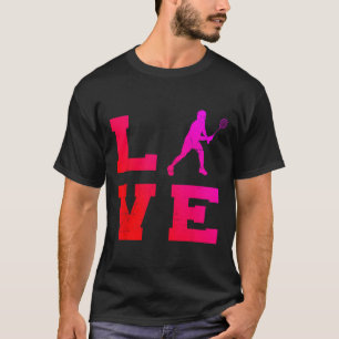 Mens Squash Shuttle Badminton Women  T-Shirt
