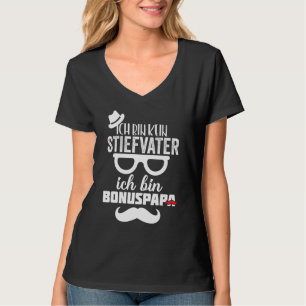 Mens Step Dad Bonus Dad Stepson Stepdaughter Idea T-Shirt