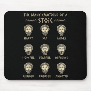 Mens Stoicism Quote Marcus Aurelius Philosophy Fun Mouse Pad