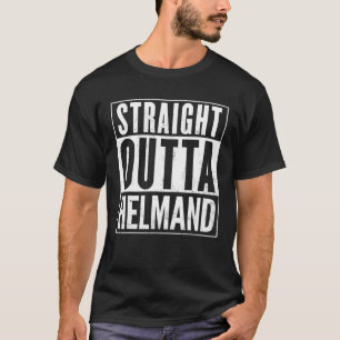 Mens Straight Outta Helmand Funny T-Shirt