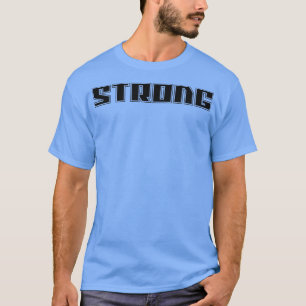 Mens STRONG Gym Fitness Workout Bodybuilding Motiv T-Shirt