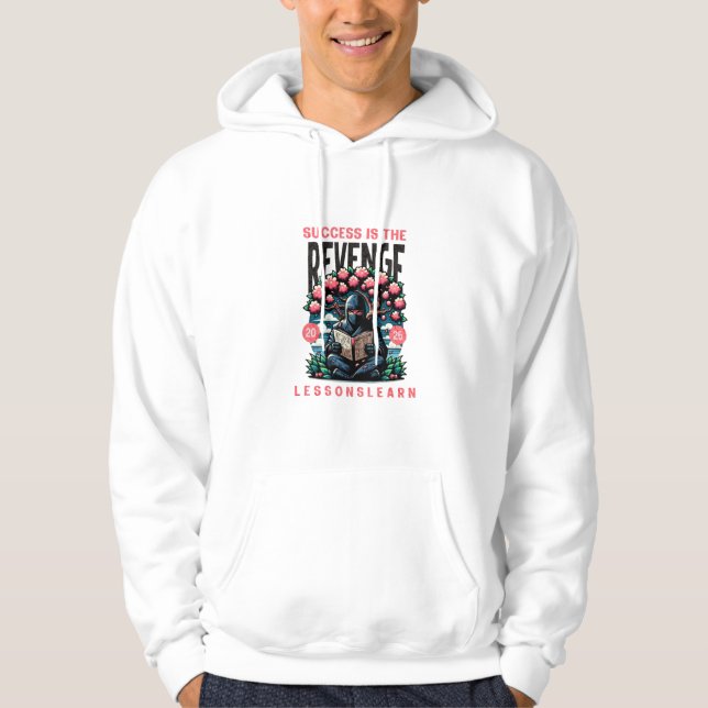 MEN'S SUCCESS REVENGE LESSONS LEARN PULLOVER HOODI (Front)