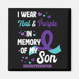 Mens Suicide Prevention Awareness In Memory Of Son Magnet