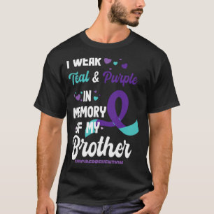 Mens Suicide Prevention Awareness In Memory Of T-Shirt