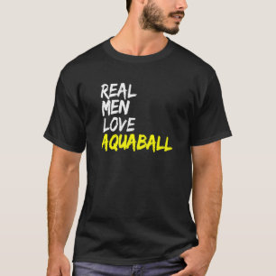 Mens Summer Sport Water Sports Swimming Real Men L T-Shirt