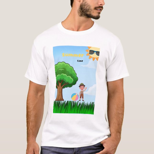 Men's Summer T-Shirt (Front)