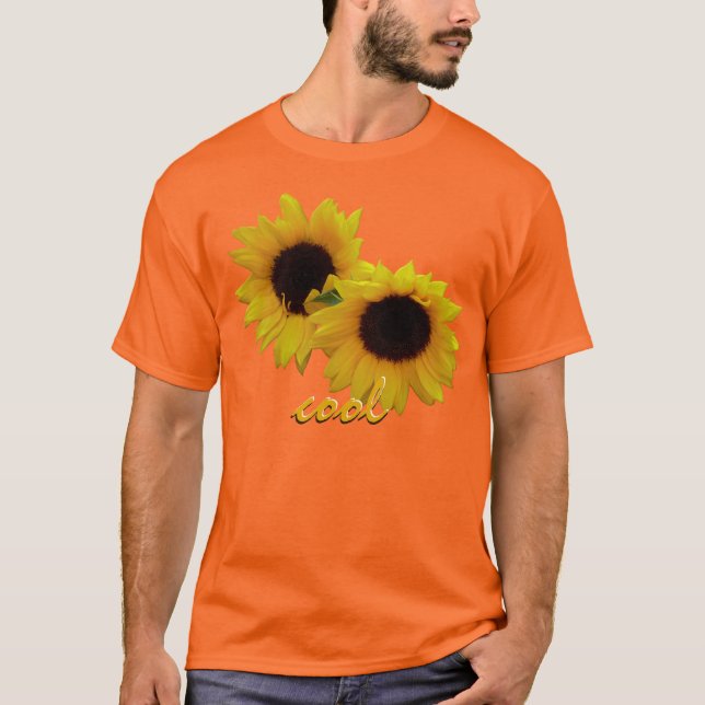 Men's Sunflower Sweatshirts Custom Sunflower Shirt (Front)