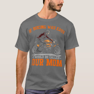 Mens Superbike Motorcycle Biker Funny Biking Is No T-Shirt