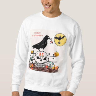 MEN'S SWEATSHIRT - SPOOKY HALLOWEEN