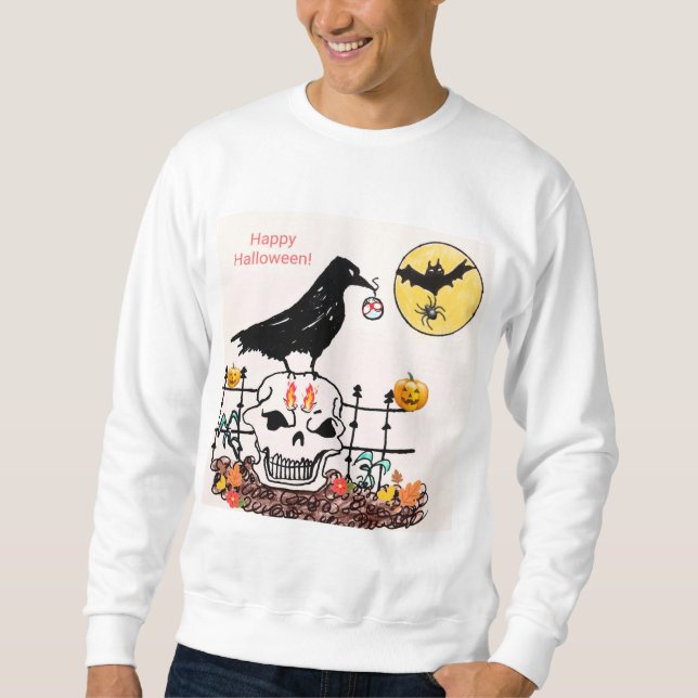 MEN'S SWEATSHIRT - SPOOKY HALLOWEEN (Front)