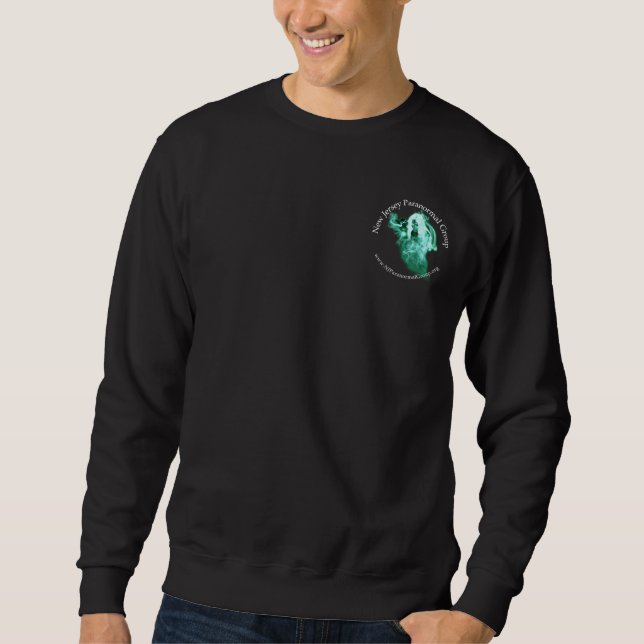 Mens Sweatshirt with front and back logos (Front)